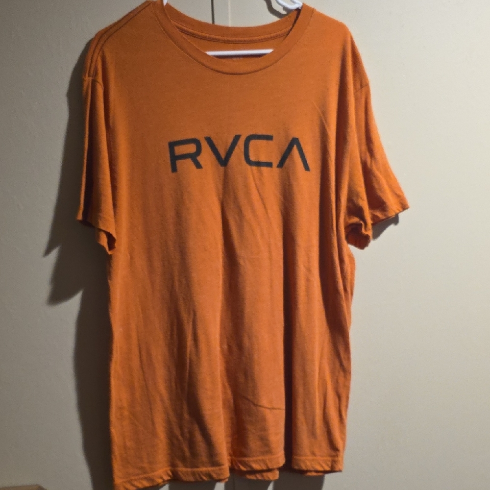 RVCA Men's Bold Orange Tee